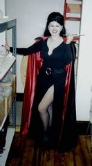 elvira fake boobs|My Elvira costume when I was six. I insisted on it but my ...